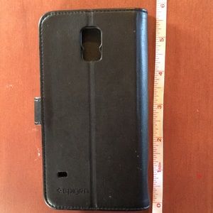 Galaxy S5 Magnetic Spigen Case w card slots